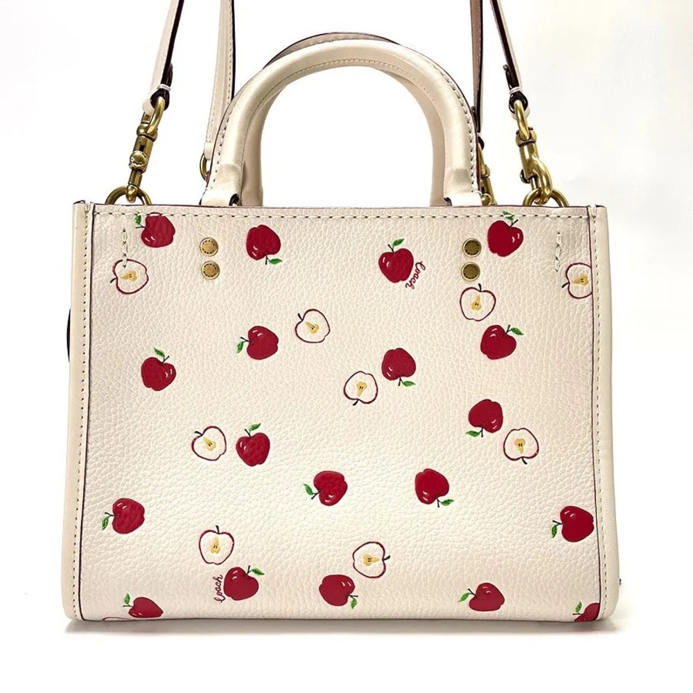 Coach Rogue Apple Print